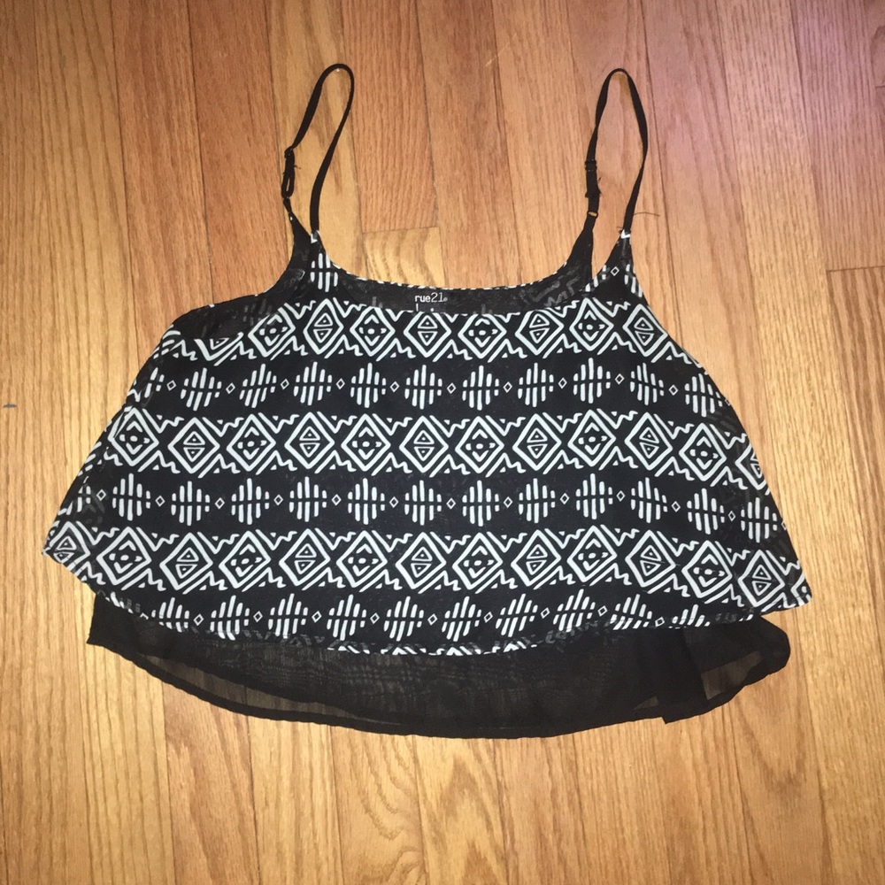 Cropped tank top